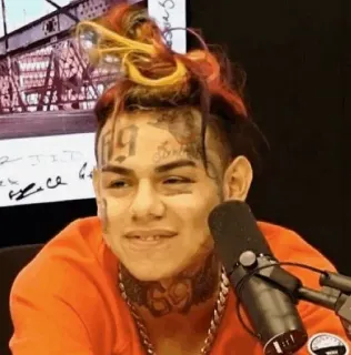🧑‍🎤 8f0c389b 6ix9ine Rapero, Músico, 6ix9ine, Música, Celebridad telegram sticker