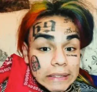 🧑‍🎤 e1b34a81 Tekashi 6ix9ine rapero, música, persona, artista telegram sticker