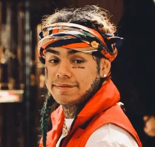 🧑‍🎤 f5de84a6 Tekashi 6ix9ine rapero, música, famoso, artista telegram sticker