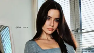 🍷 10bf1643 @Thechowm 여자, 인물사진, 소녀, 갈색 머리, 아름다움, 모델, 사람 whatsapp sticker