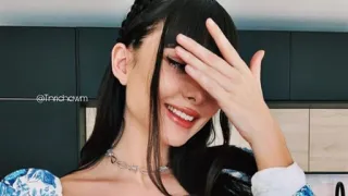 🍷 566ff521 여자, 미소, 인물사진, 행복한, 갈색머리, 소녀, 모델 whatsapp sticker