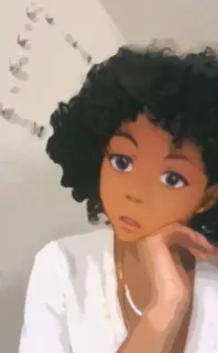 🤯 81422039 kobieta, dziewczyna, portret, grafika cyfrowa, kreskówka, postać, ilustracja telegram sticker