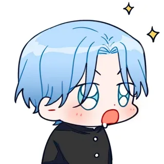 🤩 a6a96034 애니메이션, 치비, 만화, 캐릭터, 귀여운, 만화 telegram sticker