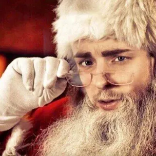 🧐 5edfb69c Santa Claus christmas, santa, claus, holiday, winter, beard whatsapp sticker