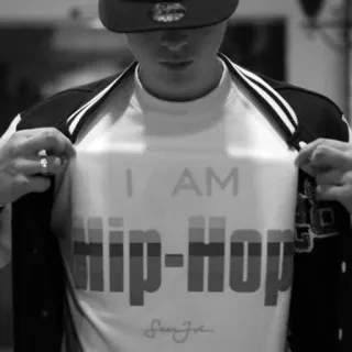 🌟 7186630e I AM hip-hop hip-hop, music, culture, urban, fashion whatsapp sticker