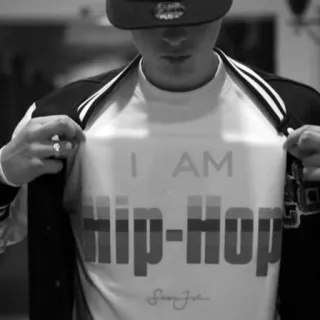 🕺 7d90f3ba I AM hip-Hop hip-hop, music, culture, streetwear, style whatsapp sticker