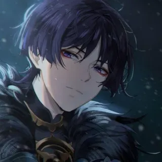 😕 2b4604cb Scaramouche Genshin Impact Anime, Videojuego, Scaramouche, Genshin Impact, Personaje telegram sticker