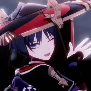 😉 89d7329d Wanderer Genshin Impact Viajero, Genshin Impact, Anime, Videojuego, Personaje, Scaramouche telegram sticker