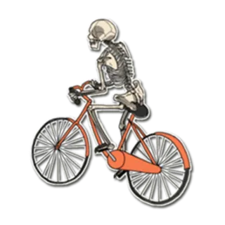 Skeleton Bob / By OsmerOmar telegram stickers