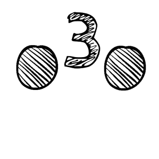 π³ 81e86ccd number, three, 3, math telegram sticker