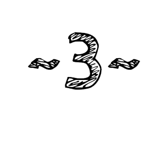 πΉ b5201b66 number, 3, three, pattern telegram sticker