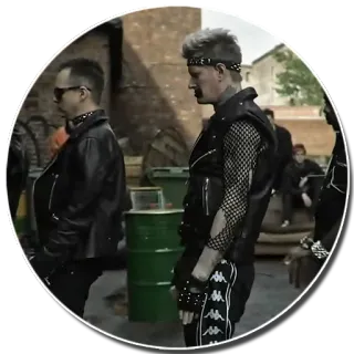 🕺 92722b24 kulit, mode, gaya, pria, grup, urban whatsapp sticker