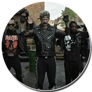 🕺 d48838ee kriminal, geng, kekerasan, senjata, kelompok, orang, senjata api whatsapp sticker