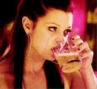 🍷 207dd305 Frau, trinken, Bier, Alkohol, Party, Getränk telegram sticker