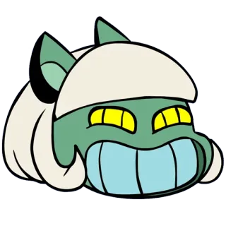 😄 58a7b432 animal, monster, cat, monster cat telegram sticker