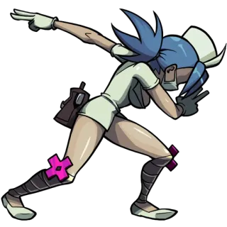 Skullgirls telegram stickers