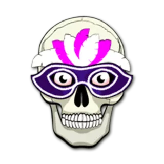 Skull Talk / By OsmerOmar telegram stickers