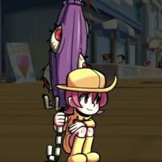 🙂 fca79708 Parasoul Skullgirls Parasoul, Skullgirls, video game, fighting game, animated, cartoon telegram sticker