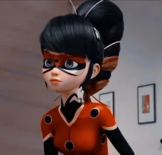 🌟 62174983 Ladybug Miraculous: Tales of Ladybug & Cat Noir 무당벌레, 미라큘러스 레이디버그, 슈퍼히어로, 만화, 애니메이션 캐릭터 whatsapp sticker