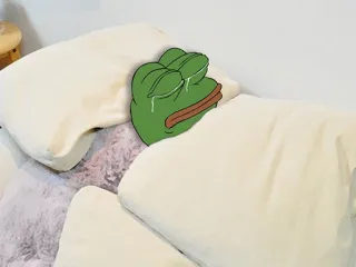 🐸 d92729e2 Pepe the Frog pepe, smutny, płacz, mem, żaba, kultura internetu telegram sticker