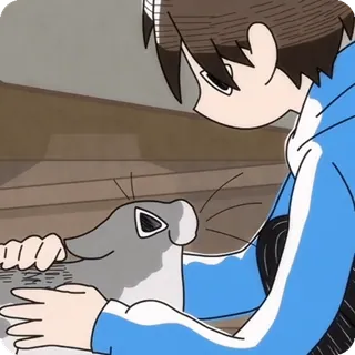 🌟 c7eb9d76 anime, person, rabbit, animal, cartoon telegram sticker