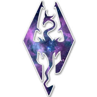 SKYRIM by @mbient telegram stickers