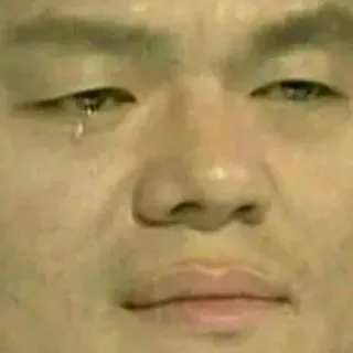 🥲 236637cd Meme, Smutny, Płacz, Twarz, Wyraz telegram sticker