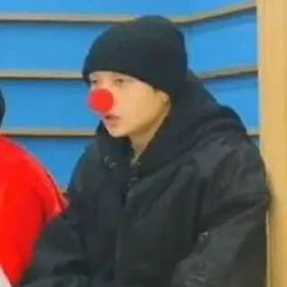 🤡 6713734e osoba, klaun, portret, czapka, kurtka telegram sticker