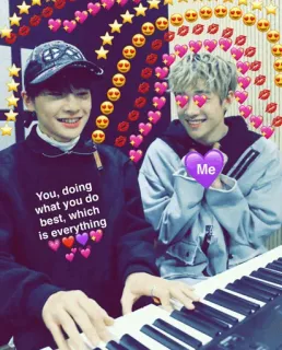 💛 0b383293 You, doing what you do best, which is everything kpop, célébrité, portrait, souriant, mignon, amour whatsapp sticker