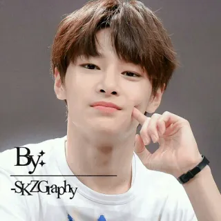 💛 38ec6003 By: -SKZgraphy personne, portrait, idole, k-pop, SKZgraphy whatsapp sticker