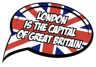 🇬🇧 18e0f257 LONDON IS THE CAPITAL
OF GREAT BRITAIN Londen, Groot-Brittannië, hoofdstad, Britse vlag, Verenigd Koninkrijk, Europa, stad telegram sticker