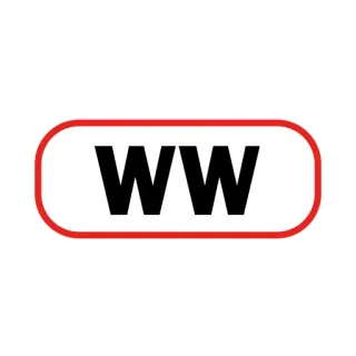 🏆 ff16d9a3 WW ww, логотип, буквы, текст, алфавит telegram sticker