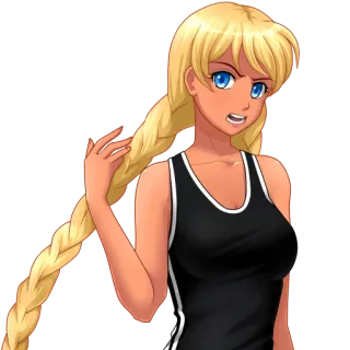 Slavya (Everlasting Summer) telegram stickers