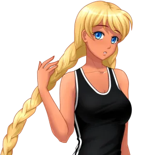 Slavya (Everlasting Summer) telegram stickers