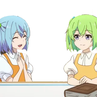 😄 66077314 อนิเมะ, ผู้หญิง, น่ารัก, ตัวละคร, การ์ตูน telegram sticker