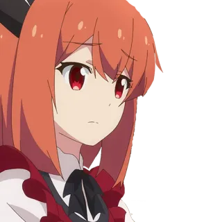 🧐 7afb5bf2 อนิเมะ, ผู้หญิง, ผมแดง, น่ารัก telegram sticker