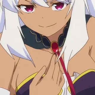 😏 8db3abec อนิเมะ, ผู้หญิง, ผู้หญิง, ตัวละคร, แฟนตาซี telegram sticker