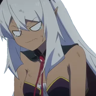 😠 a8a3db76 อนิเมะ, เอลฟ์, ร้องไห้, สาวอนิเมะ telegram sticker