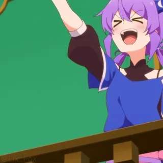 😎 b979ebfa @lk_fox Anime, Karakter, Kartun, Ilustrasi, Gadis telegram sticker