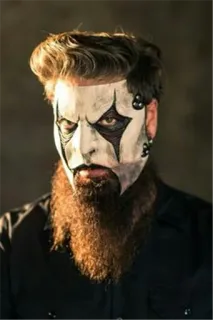 😐 d1ebf913 topeng, jenggot, lukis wajah, badut, anting-anting, pria, bulu wajah whatsapp sticker