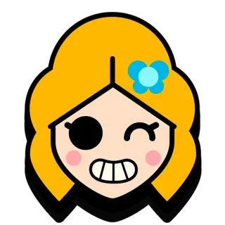 😉 14dda194 Piper Brawl Stars piper, brawl stars, game, karakter, pirang whatsapp sticker
