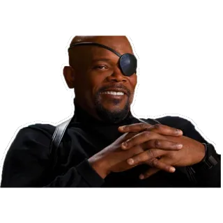 Samuel L Jackson telegram stickers