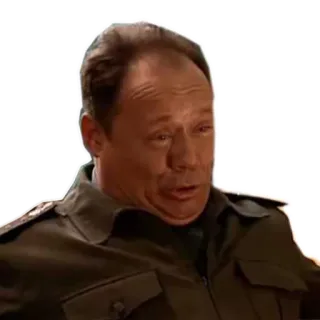 😩 79bc9a54 uniforme militar, oficial, soldado, homem, rosto whatsapp sticker