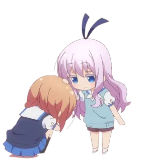 🤗 91c363df 动漫, 可爱, 女孩, Q版 telegram sticker