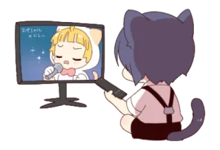 Boy of the Black Cat — @slyhterin telegram stickers