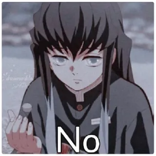 😁 147a87ae No อนิเมะ, ไม่, ปฏิเสธ, จริงจัง, มังงะ whatsapp sticker
