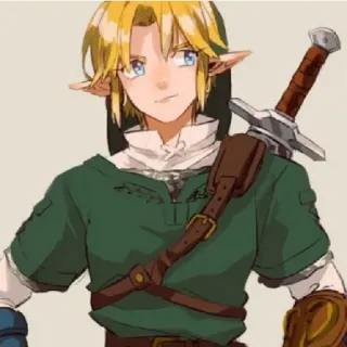 😁 710256c0 Link The Legend of Zelda Link, Zelda, Nintendo, Jeu vidéo, Fantasy, Elfe telegram sticker
