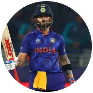 😁 2b1100f3 Virat Kohli Krykiet, Sport, Sportowiec, Indie, Batsman whatsapp sticker