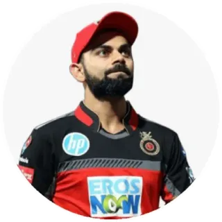 😁 6253f391 Virat Kohli Krykiet, Sport, Indyjski, Sportowiec whatsapp sticker