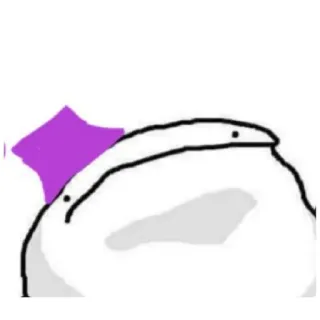 😁 c758966e kreskówka, postać, rysunek, blob, minimalistyczny telegram sticker